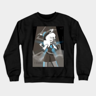 1980s Witch Rock Singer Crewneck Sweatshirt